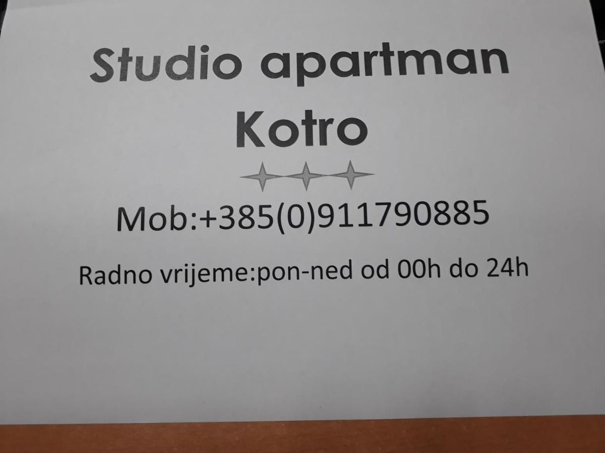 Studio Apartman Kotro Beli Manastir 外观 照片